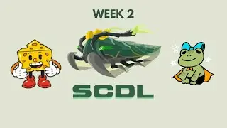 Scuttle Crab Draft League | WEEK 2 - CHEEZERS VS FRIGS