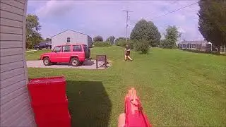 Husband vs Wife Nerf War : Mega Battle