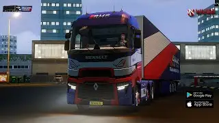Truckers of Europe 3 - Nuremberg to Lech||Bavaria||Renault||realistic HD gameplay||Renovate||TOE3