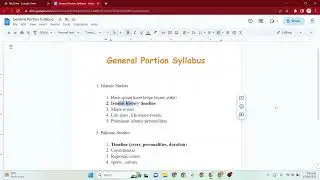 General Portion Syllabus Guide: PPSC, FPSC, and CSS Exams - (Glitch free)