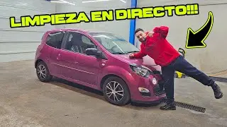 🔥 LIMPIAMOS un COCHE en DIRECTO + SORTEOS en VIVO 🚗💦 &iexcl;NO TE LO PIERDAS!