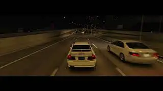 High speed driving (assetto corsa shutoku ai traffic)