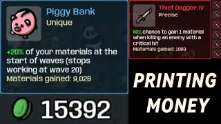 Printing INFINITE MONEY in Brotato with the Saver
