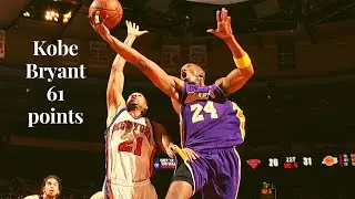 Kobe Bryant 61 Point | Lakers Vs. Knicks