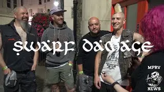 SWARF DAMAGE (Isle of Man) - Interview & Live - MPRV News