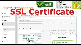 Tsplus SSL HTTP (HTTPS) Certificate 💥  Enable In Tsplus