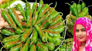 आज डाला घर का बना तीखा मिर्च का अचार | आसान रेसिपी व्लॉग