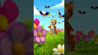 Milo&rsquo;s Happy Day 😺✨ | Cute 3D Pixar Cat Story #cat #catshorts #kitten