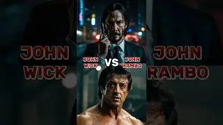 John Wick vs Action Movie Actor vs John Rambo (Jason Statham, Dwayne Johnson, Liam Neeson)