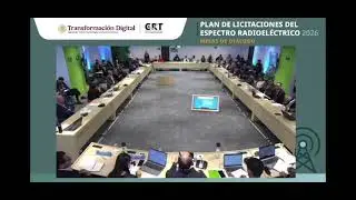 #UCG en la #CRT donde se present&oacute; el Plan de #Licitaciones del #EspectroRadiol&eacute;ctrico #2026