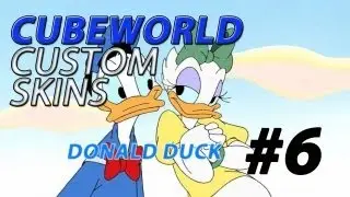 Cube World Skin Spotlight #6 - Donald Duck: The Duck With The Uncontrollable Temper