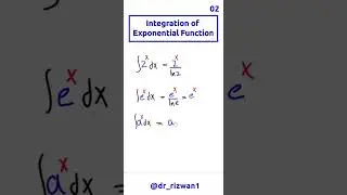 Integration of exponential function | NBF class 12 math new book 2025 | entry test preparation