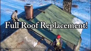 Full Roof Replacement | Start to Finish | Waterboro Maine