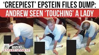 CREEPY New Epstein Files Show Andrew Mountbatten-Windsor Hovering Over and TOUCHING Woman