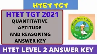 HTET TGT math & reasoningAnswer Key 19-12-2021 htet tgt 2021 answer key