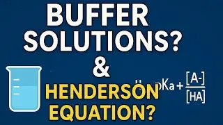 Buffer Solutions II Henderson Hesselbalch Equation II Concise Notes 👇