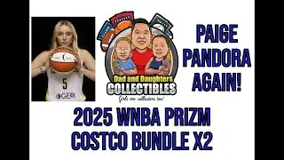 2025 WNBA Prizm Costco Bundle x2 - Another Paige Pandora!