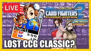 🔴LIVE:♿Disabled Gamer🎮| SNK vs. Capcom Card Fighters 2 (ENG Patch)