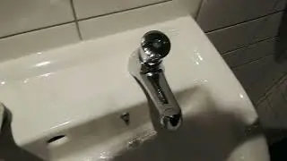 Newcastle Armitage Shanks Wall mounted sink and ATC Cub hand dryer