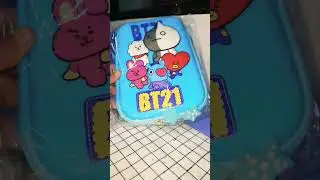 BT21 Pencil case✨️🩵🌈. #meesho #shorts