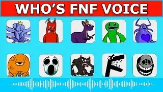 FNF - Guess Character by Their VOICE | Guess The Character | Ms. Luna, Banban, Fairy Roo.....