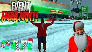 🔴ŚWIĄTECZNY EVENT FABULARNY ZROBIONY|ZLOT NA G1 I DYMY Z SAPD!🎄❄️ | 4Life MTA.
