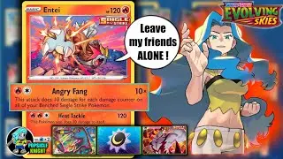 ENTEI : OHKO Anything ! Deck Profile & PTCGO Gameplay (Pokemon EVOLVING SKIES)