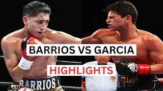 Ryan Garcia vs Mario Barrios Highlights & Knockouts