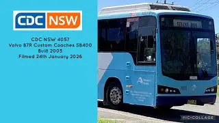 CDC NSW (4057) Volvo B7R Custom Coaches SB400