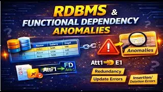 RDBMS|Functional Dependency|IBPS SO IT|SEBI|NABARD|SIDBI|