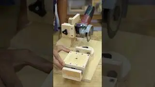 Angle Grinder REVOLUTIONIZES DIY Woodworking!  #woodworkingtools #diysander #wood #tools4life
