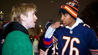 Packers Fan Trolls Bears! (NFL Playoffs)