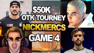 NICKMERCS team Played  $50k OTK Tourney and won  game 4 |  ( apex legends )