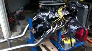 331 ford stroker motor first start up