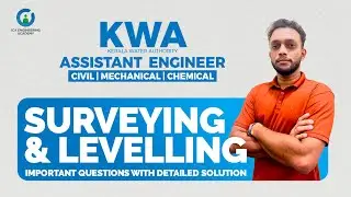 Surveying & Levelling | KWA AE | SureShot Questions 3 | Free class | Civil engineering | Mechanical