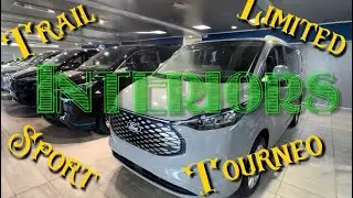 💫 Transit Custom cab interiors Limited Sport Trail and Tourneo 💫