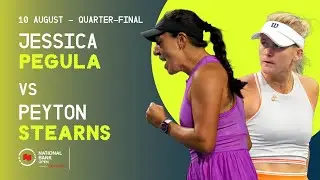 PEGULA VS STEARNS | NATIONAL BANK OPEN - TORONTO | QUARTER-FINAL