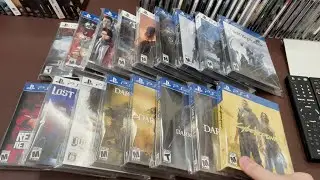 PS4 PS5 XBOX GAME Custom Cover & Clear Plastic Case VOL.18