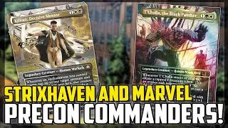 Огромные анонсы Strixhaven и Marvel! Все предварительные версии Face Commander!