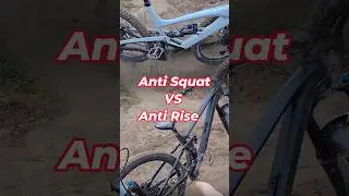 The difference between anti-squat and anti-rise #knowledge #mtb #biking