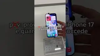 Provo per Voi il Nuovo IPhone 17 pro Max e Osservate cosa succede alla Fine