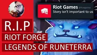 Riot thinks Lore and worldbuilding isn't important.