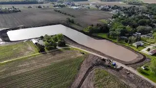City of Sumner Detention Basins After Heavy Rain