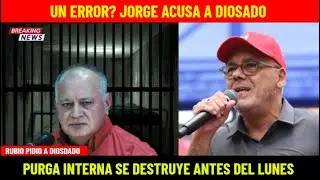 JORGE RODR&Iacute;GUEZ SACRIFICA A DIOSDADO PARA SALVARSE: MARCO RUBIO PIDIO SU ENTREGA INMEDIATA