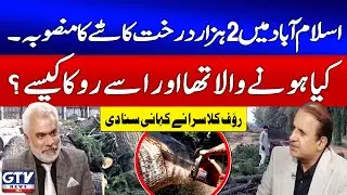 How the Plan to Cut 2,000 Trees in Islamabad Was Stopped | Rauf Klasra Reveals the Story | GTV News