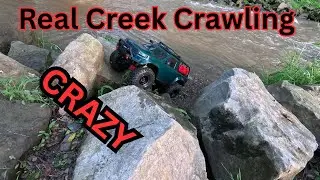 Realistic RC Crawling Near the Water&rsquo;s Edge !