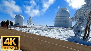 4K Walking Tour Observatorio nevado Calar Alto [UHD] Almer&iacute;a 2023