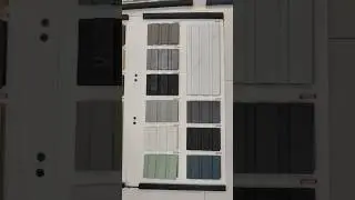 2024 Fluted Panels | Charcoal Louvers 2024 #shorts