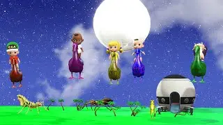 ducks and children song Springtime family Band-the Green Orbs+children's songs children's rhymes