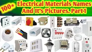 All Electrical Materials Names and Its Pictures